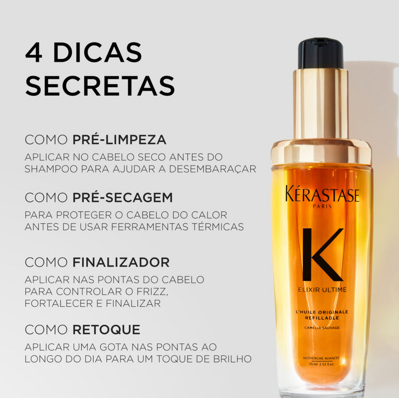 Kit Kérastase Elixir Ultime Com Refil