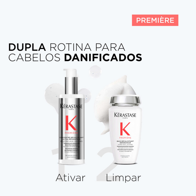 Kit Kérastase Première Shampoo + Tratamento Descalcificante