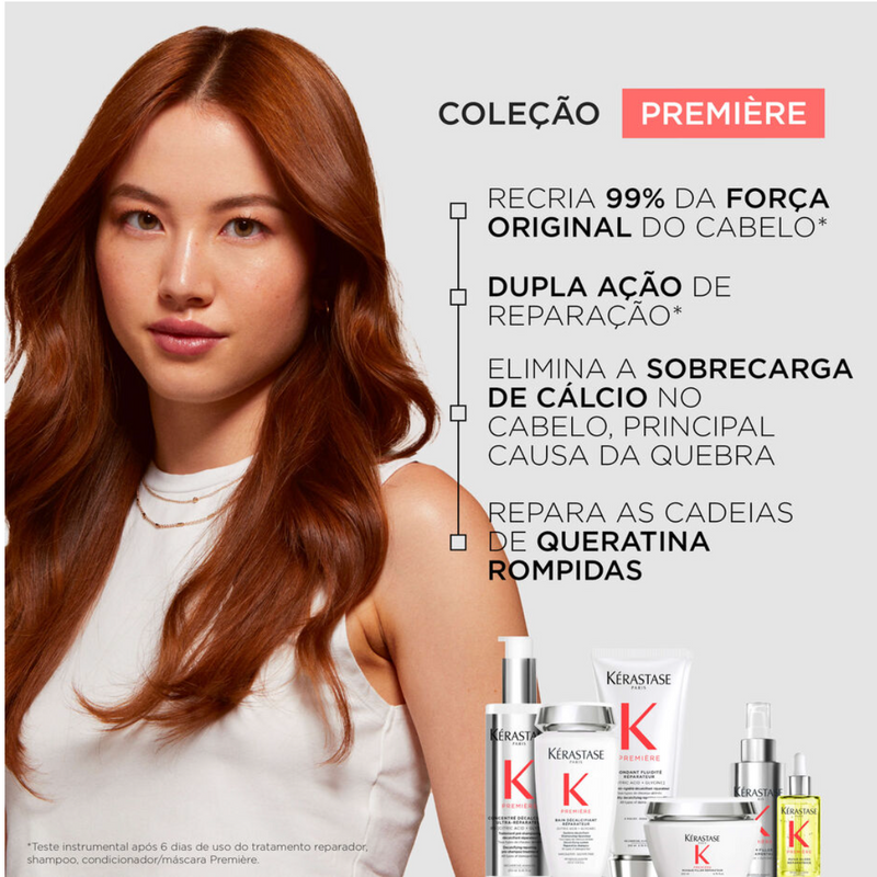 Kit Kérastase Première Shampoo + Tratamento Descalcificante