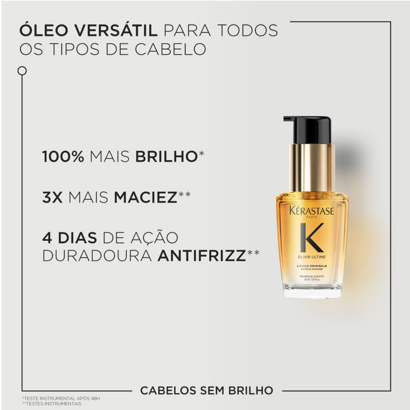 Kit Kérastase Catarina Tourinho - Chronologiste + Elixir Ultime