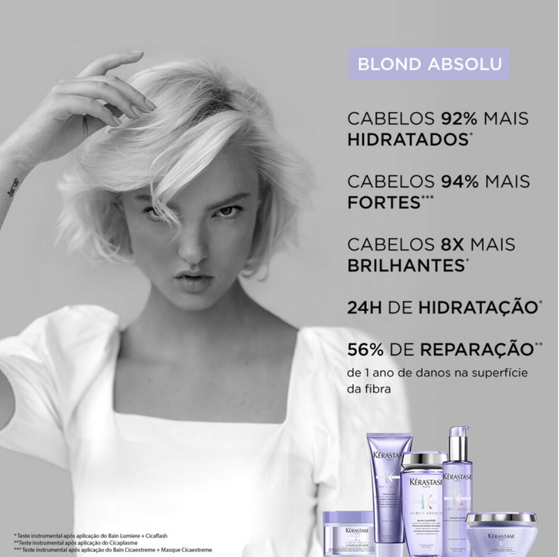 Máscara Kérastase Blond Absolu Cicaextreme
